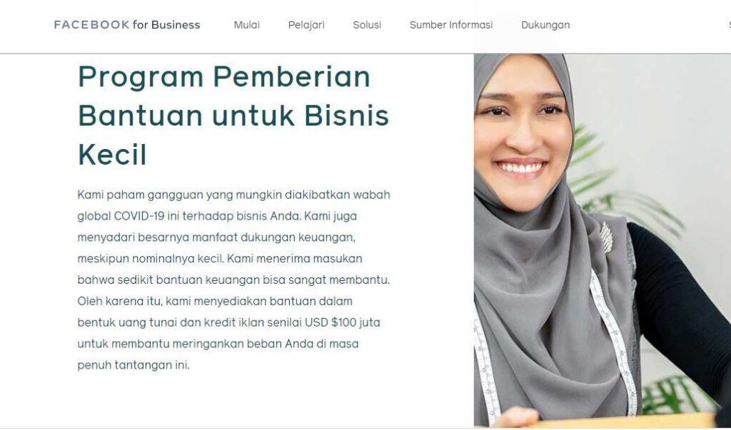 Buruan! Facebook Beri Bantuan UMKM Rp12,5 Miliar, Begini Cara Daftar dan Syaratnya