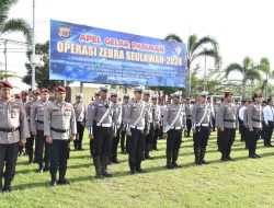 Polres Bireuen Gelar Apel Pasukan Operasi Zebra Seulawah 2024